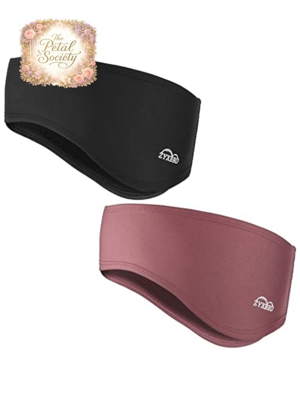 Fleece Ear Warmer Headband Ear Muffs for Running Hiking Cycling Skiing